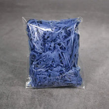 Navy blue Shredded tissue  paper hamper filler 20grams Santas Workshop Direct