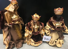 PRE ORDER 10.5'' Christmas Nativity set Brown Gold 29 cm approx Santas Workshop Direct