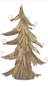 PRE ORDER 22.5 Christmas Driftwood Christmas Tree- 60cm approx Santas Workshop Direct