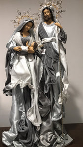 PRE ORDER 42.5” Christmas Holy Family - Angel 110cm approx freeshipping - Santas Workshop Direct