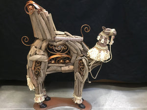 PRE ORDER Camel 60 cm - Driftwood style Santas Workshop Direct