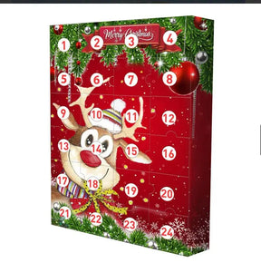 PRE ORDER Christmas Advent Calendar 24 days with surprise toys included Santas Workshop Direct