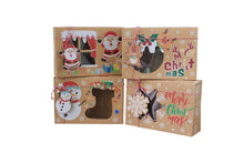 PRE ORDER Christmas cookie cake biscuit box (Yellow, Green & Red) x 12 pcs Santas Workshop Direct