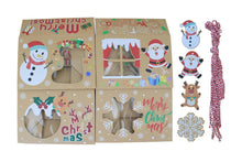 PRE ORDER Christmas cookie cake biscuit box (Yellow, Green & Red) x 12 pcs Santas Workshop Direct
