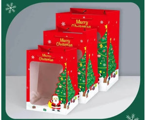 PRE ORDER Christmas gift bag  x2pcs Santas Workshop Direct