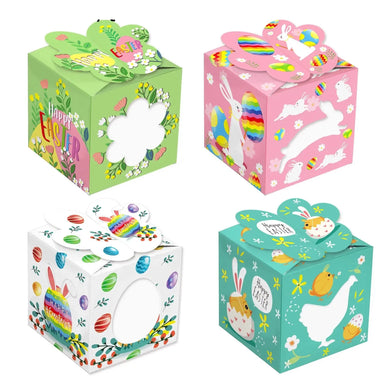PRE ORDER Easter Basket Bunny Bags / Bucket / cookie gift box x 60pcs Santas Workshop Direct
