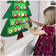 PRE ORDER FELT Christmas Tree Advent Calendar 24 days Santas Workshop Direct