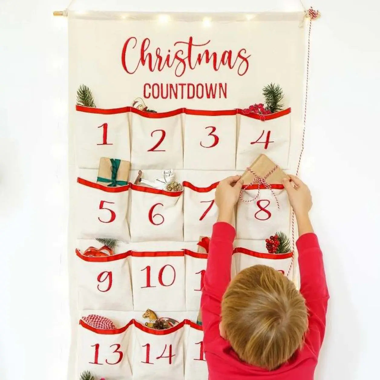 PRE ORDER Large Santa Advent calendar large 114 cm Santas Workshop Direct