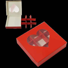 PRE ORDER RED cookie chocolate box x 25pcs Santas Workshop Direct