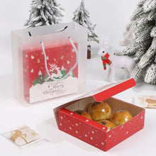 PRE ORDER Red Christmas cookie  gift box x 6 pk Santas Workshop Direct