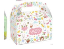 Pre Order Easter Basket Bunny Bags / Bucket / cookie gift box x100 pcs Santas Workshop Direct