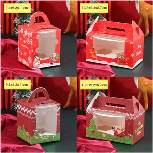 Red Christmas Cup Cake Candy Cookie1 hole x 2 pcs Santas Workshop Direct