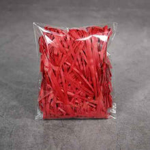 4 bags x RED Shredded paper hamper filler 20grams, 4 pack x 20grams Gift Wrapping Shredded Paper, Suitable for Wedding, Valentine'S Day, Father'S Day, Mother'S Day, Christmas, Party Decoration
