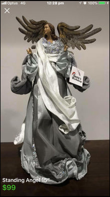 Standing Angel 14”- 36cm freeshipping - Santas Workshop Direct