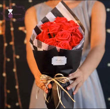 Red Rose Everlasting Flower Bouquet with Luxury Gift Box – Forever Rose Gift for Mother's Day, Wife, Girlfriend, Teacher, Birthday, Wedding & Anniversary