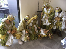 PRE ORDER Christmas Handmade Religious Nativity Ornament Set with Manger (Very Large - Approx. 52" | 131 cm) - Christmas 2026 - Santas Workshop Direct